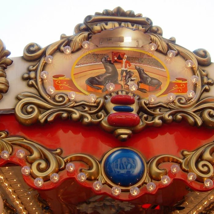 MERRY GO ROUND circus carrousel 8.6MT Park Rides Lamborghini