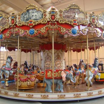 MERRY GO ROUND circus carrousel 8.6MT Park Rides Lamborghini