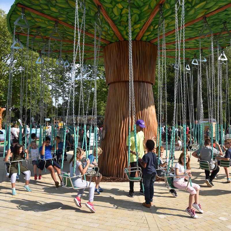 Tree Swinger Park Rides Lamborghini