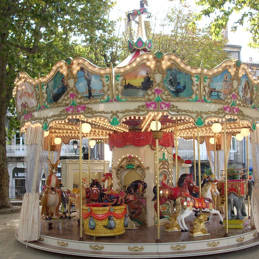 MERRY GO ROUND 7.6MT Park Rides Lamborghini