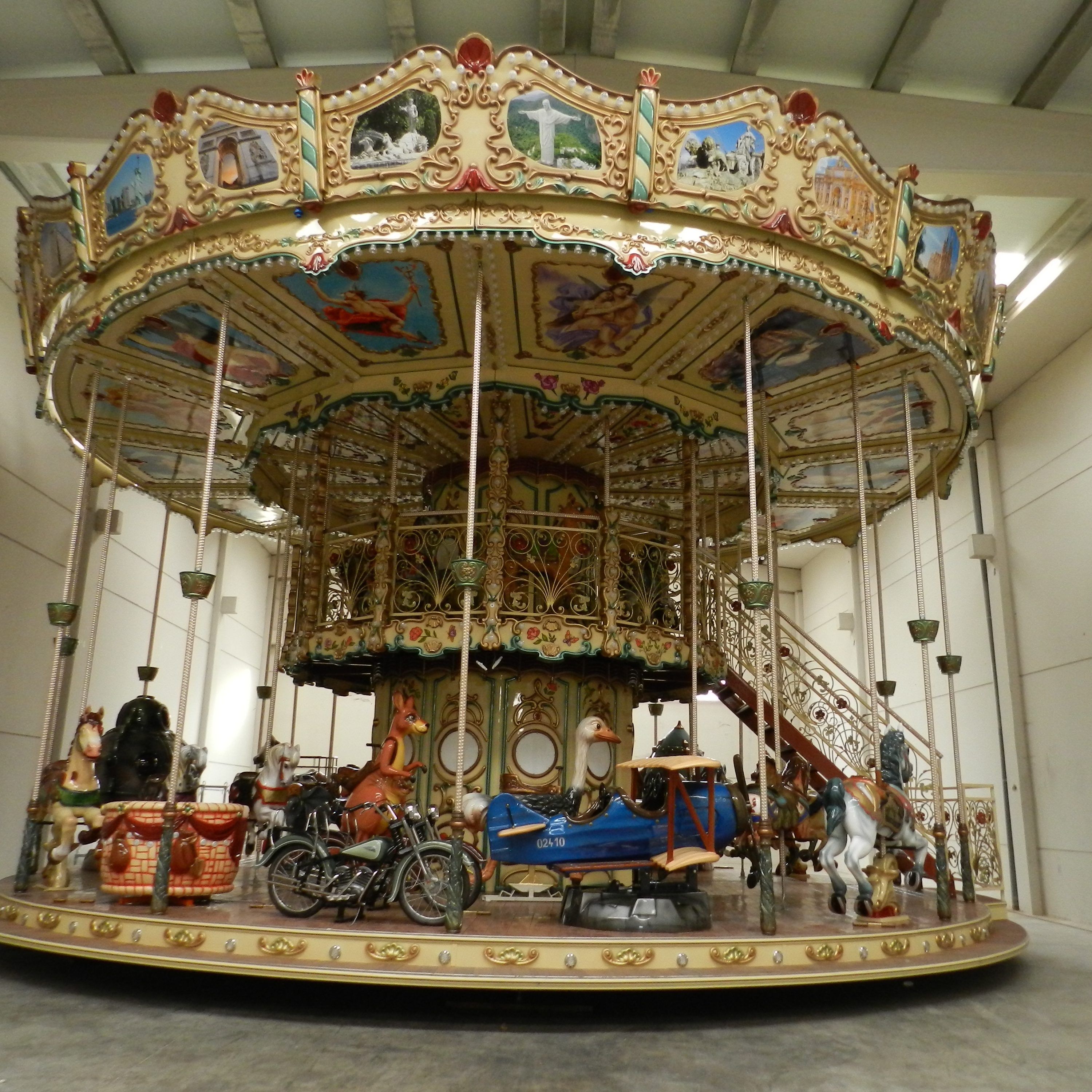 MERRY GO ROUND double deck 10.6MT Park Rides Lamborghini