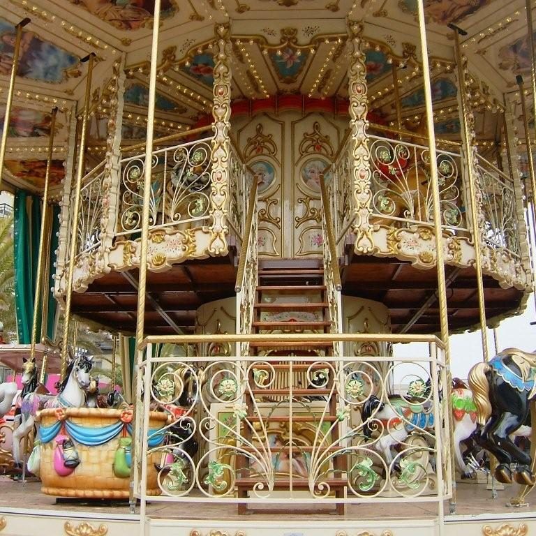 MERRY GO ROUND double deck 10.6MT Park Rides Lamborghini