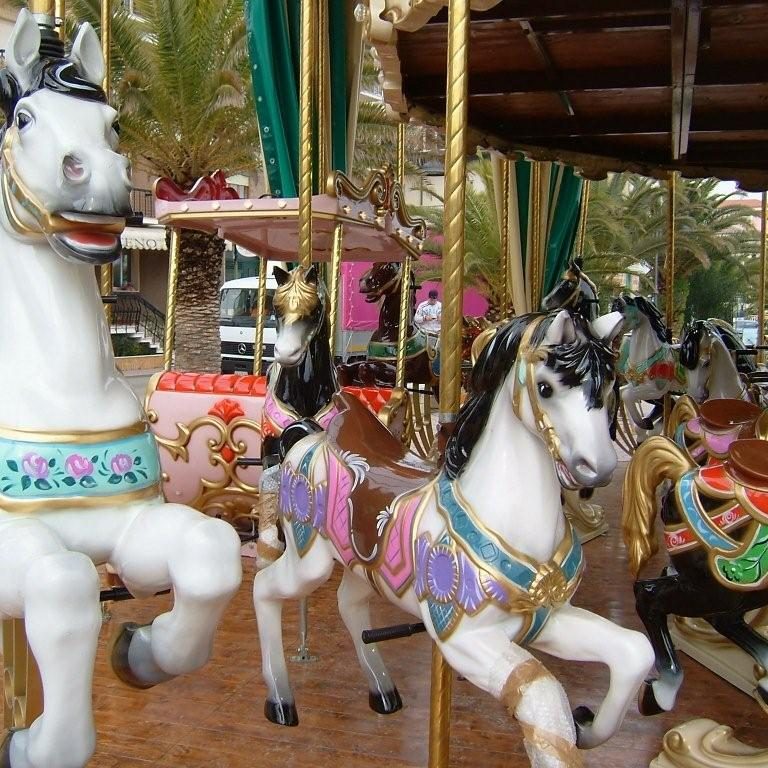 MERRY GO ROUND double deck 10.6MT Park Rides Lamborghini
